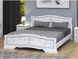 Кровать Карина-6 900 Белый жемчуг