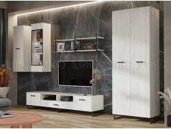 Гостиная Нэнси LOFT Дуб Крафт Белый