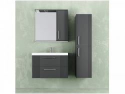 Комплект для ванны навесной Альба 70 антрацит