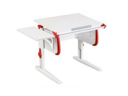 Парта СУТ.24-01-К белый с красным