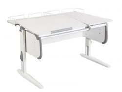 Парта СУТ.25-01 белый с серым