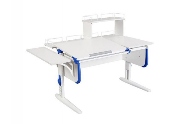 Парта СУТ.25-02-Д1 белый с синим