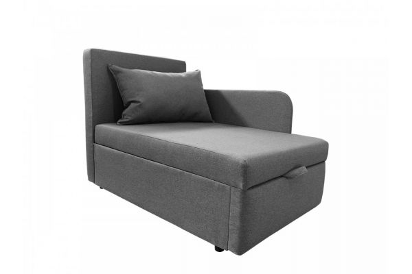 Диван серый Nice Grey велюр