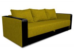 Диван оливковый прямой Лидер