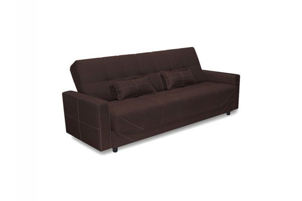 Диван Арбат с подлокотниками БД Savana Chocolate