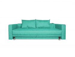 Диван бирюзовый с подлокотниками Некст azure