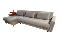 Диван угловой Престиж-19 ткань Dora-06 бежевый