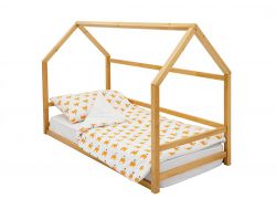 Детская кровать-домик Монтессори Svogen дерево