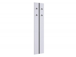 Вешалка 2 Мерси белое дерево